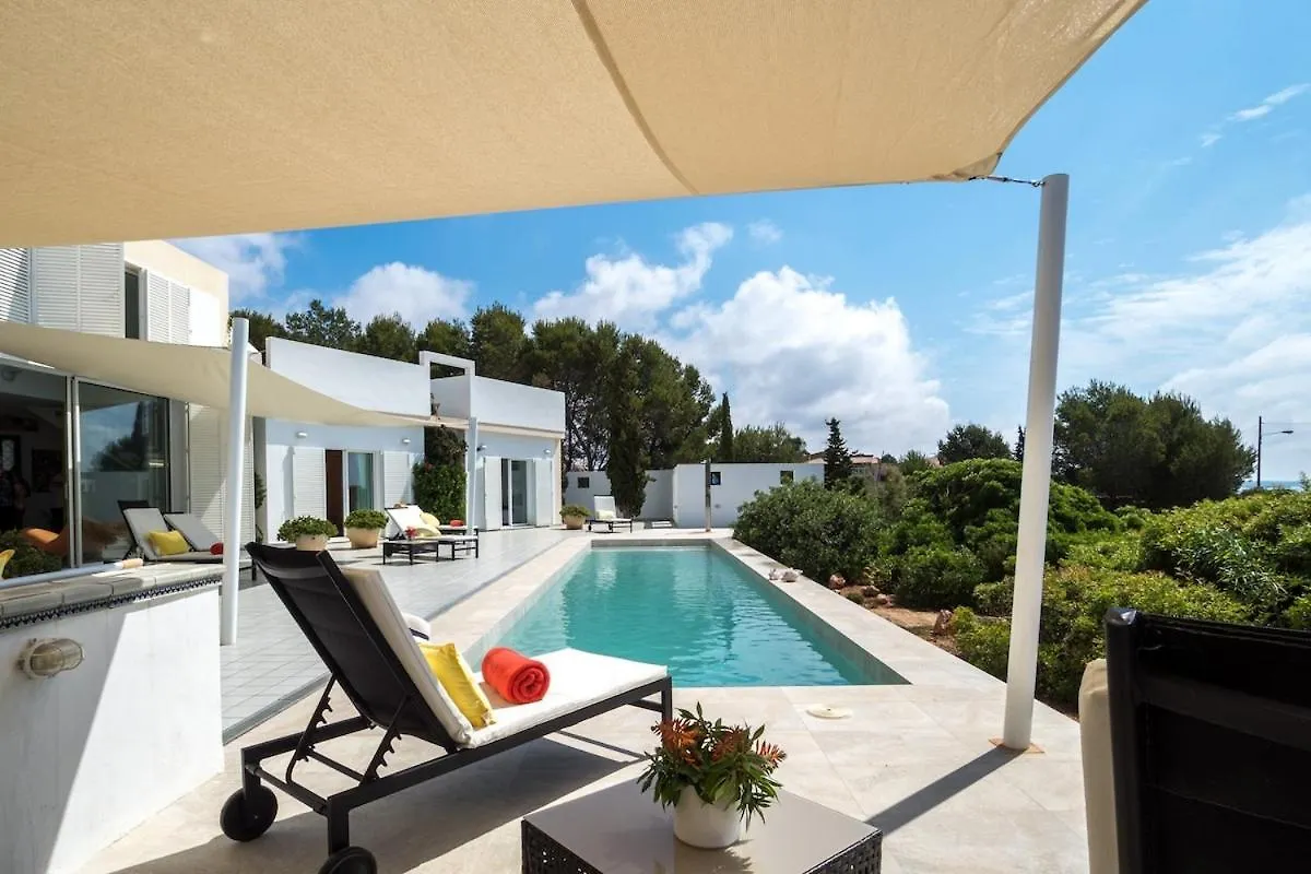 Villa Son Reynes With Sea Views & Pool In South Mallorca El Estanyol